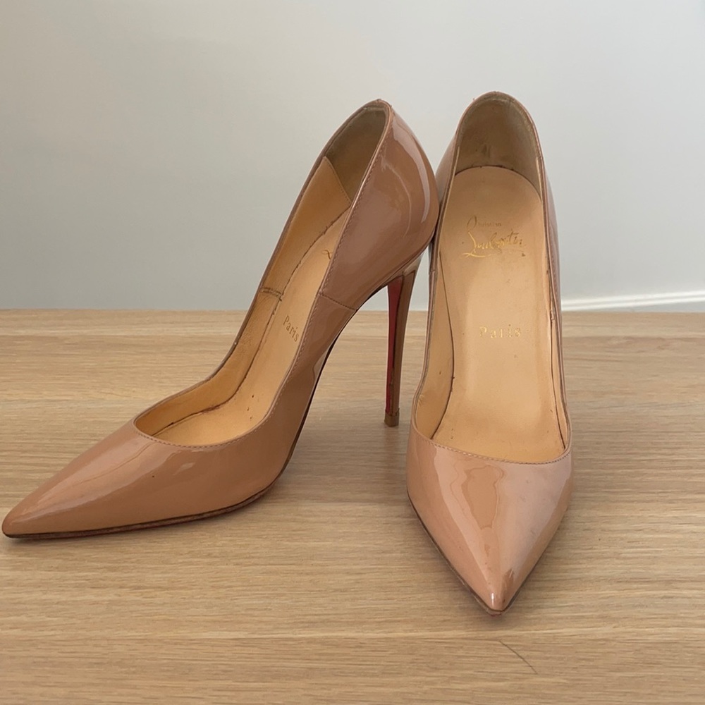 Christian Louboutin Nude So Kate stilettos